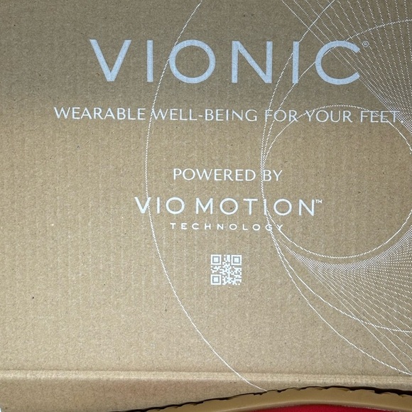 Vionic Elara Red Adjustable Slides Sandals 8.5M Arch Support Orig $129 - Picture 10 of 10